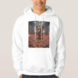 Sankt Mikael Ärkeängel – gotisk änglastaty  Hoodie