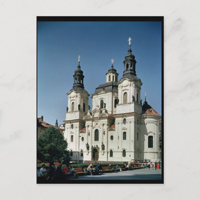 Sankt Nicholas kyrka, byggt 1703-61 Vykort (Framsida)