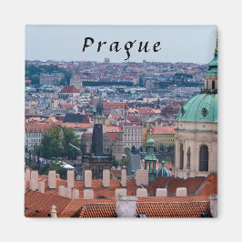 Sankt Nicolaikyrkan och tak i Prag Magnet