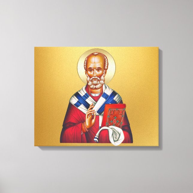 Sankt Nikolaus Canvastryck (Framsida)