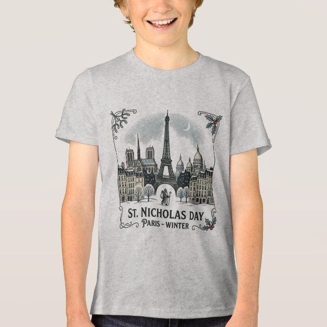 Sankt Nikolaus dag T Shirt (Framsida)