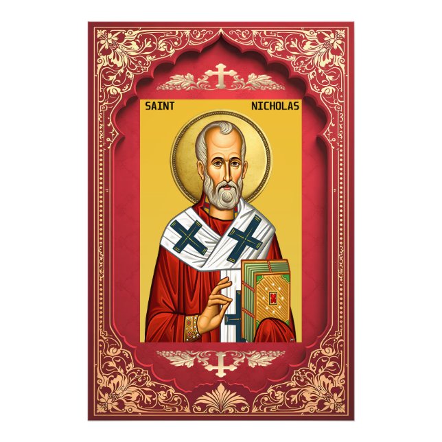Sankt Nikolaus Fototryck (Framsidan)