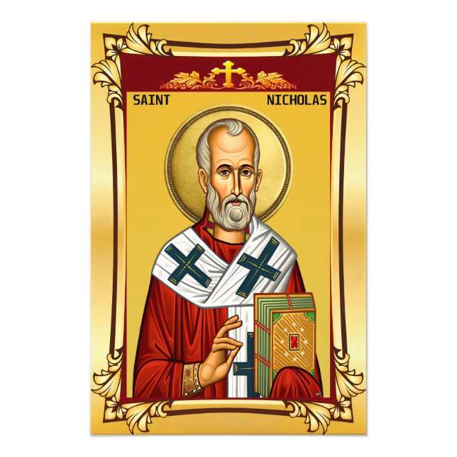 Sankt Nikolaus Fototryck (Framsidan)