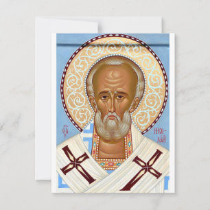 Sankt Nikolaus från Myra Premium Ortodox konst