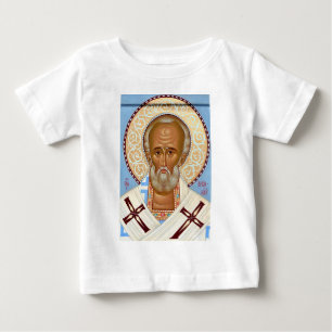 Sankt Nikolaus från Myra Premium Ortodox konst T Shirt
