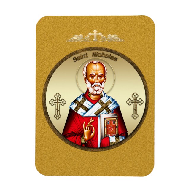 Sankt Nikolaus Magnet (Vertikal)