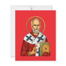 Sankt Nikolaus ortodox ikon