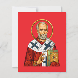 Sankt Nikolaus ortodox ikon