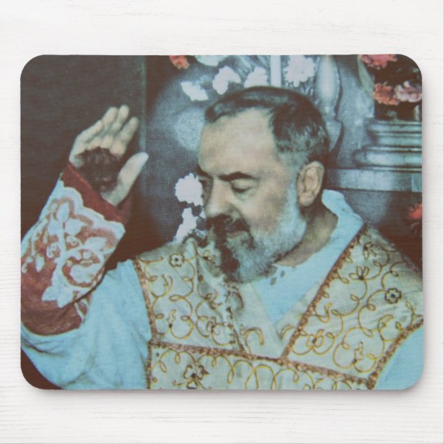 Sankt Padre Pio Musmatta (Framsidan)
