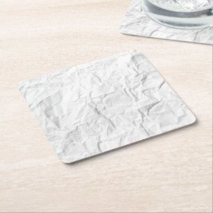 Sänkt Pappert Underlägg Papper Kvadrat