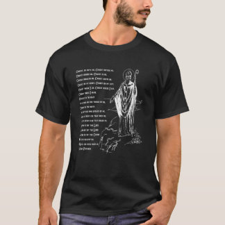 Sankt Patrick Breastplate Prayer-katolska Saint Pa T Shirt