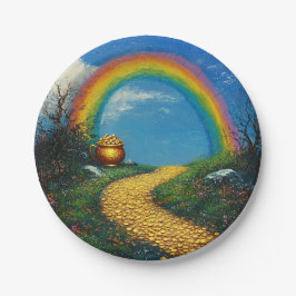 Sankt Patrick Day Rainbow & Pot of Guld, alla åldr