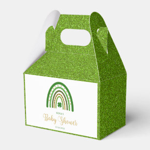 Sankt Patrick Rainbow Irish Baby Shower Presentaskar
