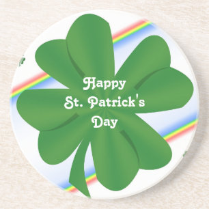 Sankt Patrick Shamrock Sandstone Underlägg