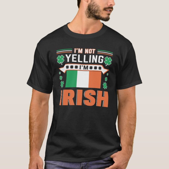 Sankt Patricks bön och bild för gre T Shirt (Framsida)