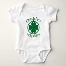 Sankt Patrick's Daddys Lucky Charm Infant Creeper