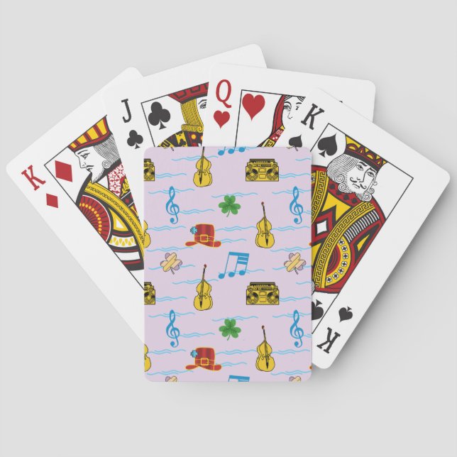 Sankt Patricks dag Casinokort (Baksidan)