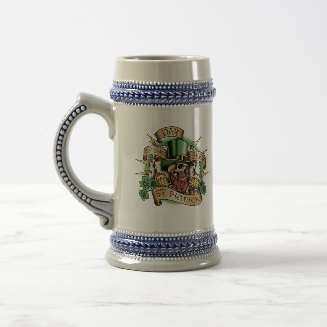 Sankt Patricks dag för öl Sejdel (Vänster)