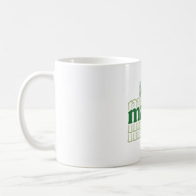 Sankt Patricks dag Kaffemugg (Vänster)