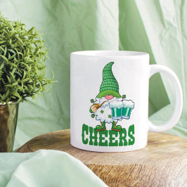 Sankt Patricks dag Leprechaun Kaffemugg