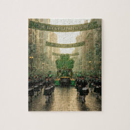 Sankt Patricks dag – Lycklig Leprechaunhatt Pussel