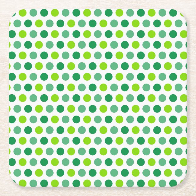 Sankt Patricks dag-mönster-57491 Underlägg Papper Kvadrat (Framsidan)