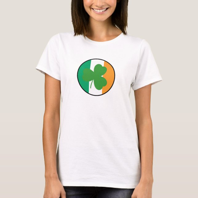 Sankt Patricks dag T Shirt (Framsida)