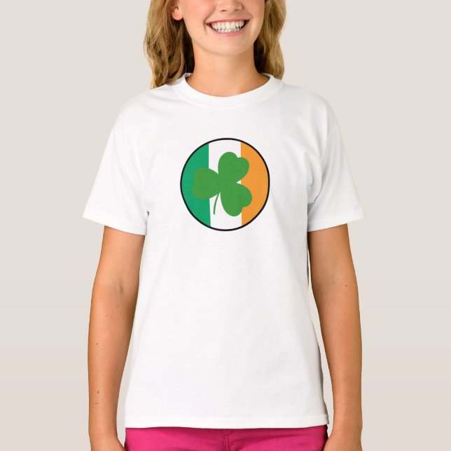 Sankt Patricks dag T Shirt (Framsida)