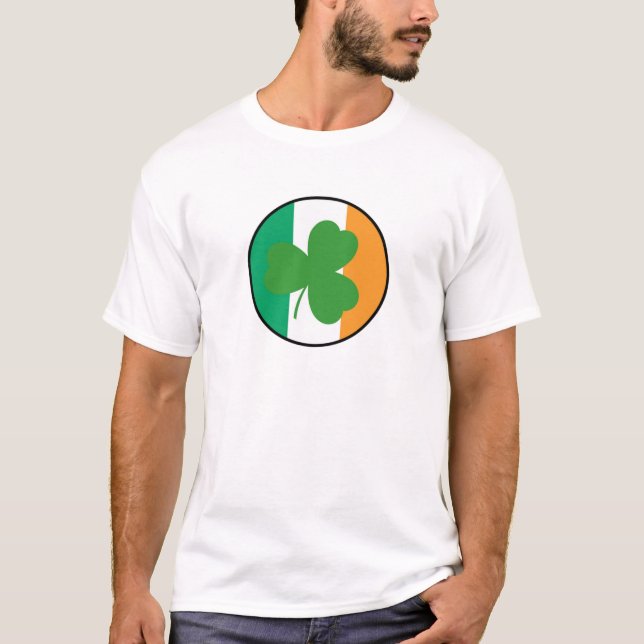 Sankt Patricks dag T Shirt (Framsida)