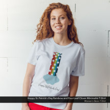 Sankt Patricks dagstidning Rainbow 4-Löv Klöver mi