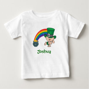 Sankt Patrick's Day Rainbow Småbarn Tee