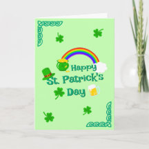 Sankt Patrick's Day Shamrock Pot of Guld Celtic Kn