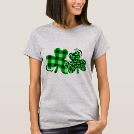 Sankt Patrick's Day Shamrocks T Shirt