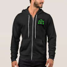 Sankt Patrick's FrankenCheese Manar Fullt-Zip Hood