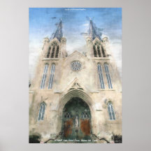 Sankt Patrick's Gothic Revival Church Painting