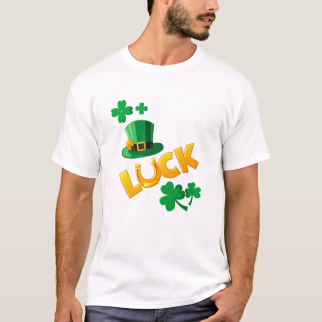 SANKT PATRICKSDAGEN  T SHIRT (Framsida)