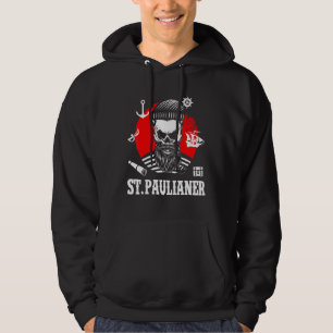 Sankt Pauli Hamburg Skull Paulian Saint Pauli Hoodie