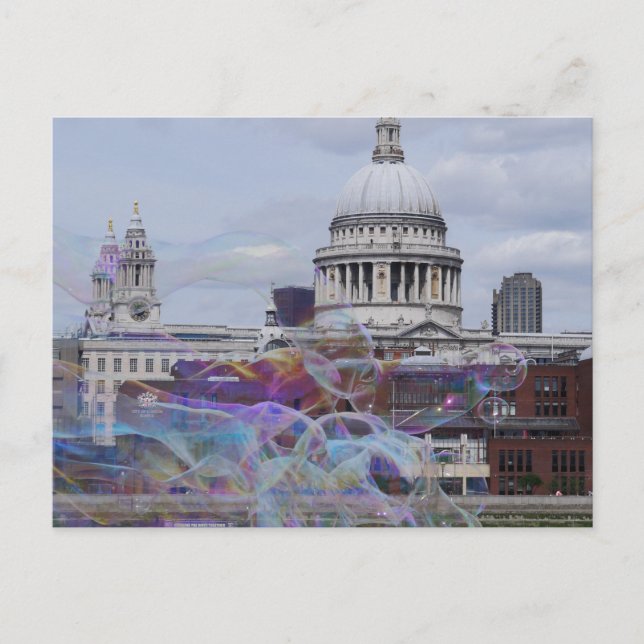 Sankt Pauls-katedralen, London, England Vykort (Framsida)