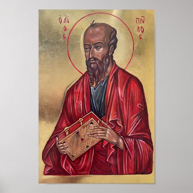 Sankt Paulus Aposteln Poster (Framsidan)