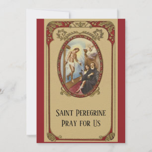 Sankt Peregrine Patron Saint of Cancer Patienter