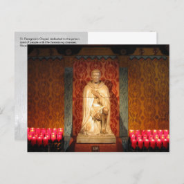 Sankt Peregrinus kapell, San Juan Capistrano, CA - Vykort