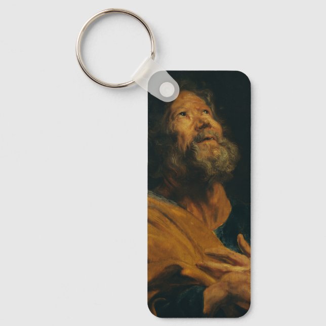 Sankt Peter av Antoon van Dyck Nyckelring (Framsida)
