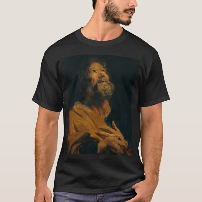 Sankt Peter av Antoon van Dyck T Shirt (Framsida)