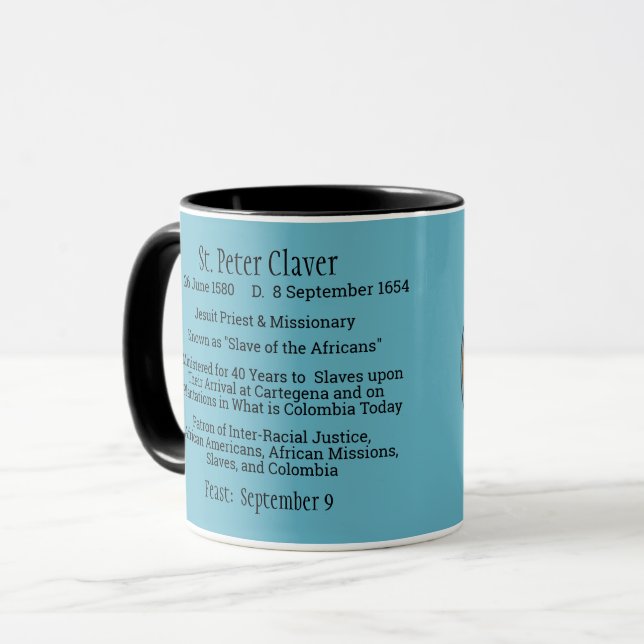 Sankt Peter Claver (BK 058) Mugg (Framsida vänster)