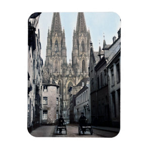 Sankt Peter Cologne Tyskland 1910 Magnet
