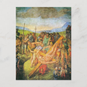 Sankt Peter Crucifixion Vykort