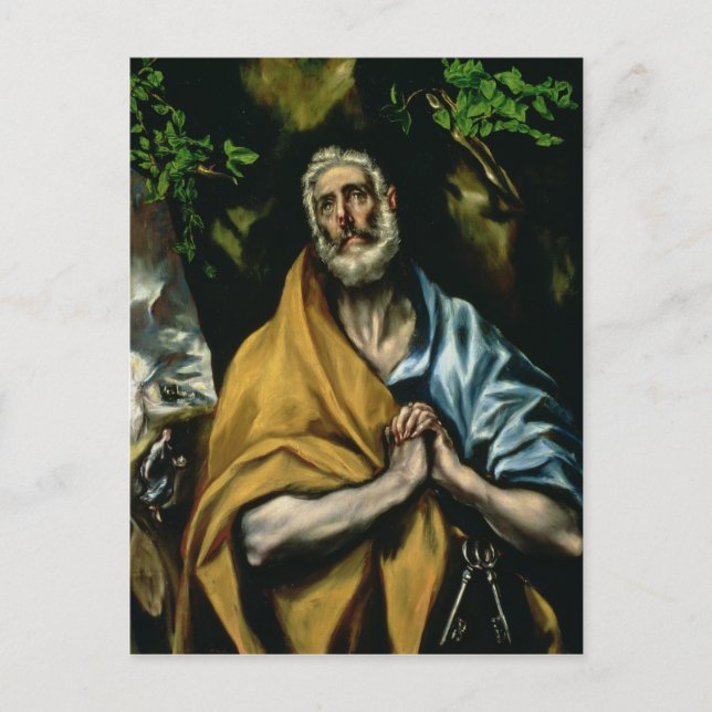 Sankt Peter-Tårar i slutet av 1580-talet Vykort (Framsida)