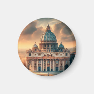 Sankt Peters basilika Italien Europa Resa Magnet