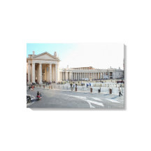 Sankt Peters basilika och kolonner i Vatikanstaten