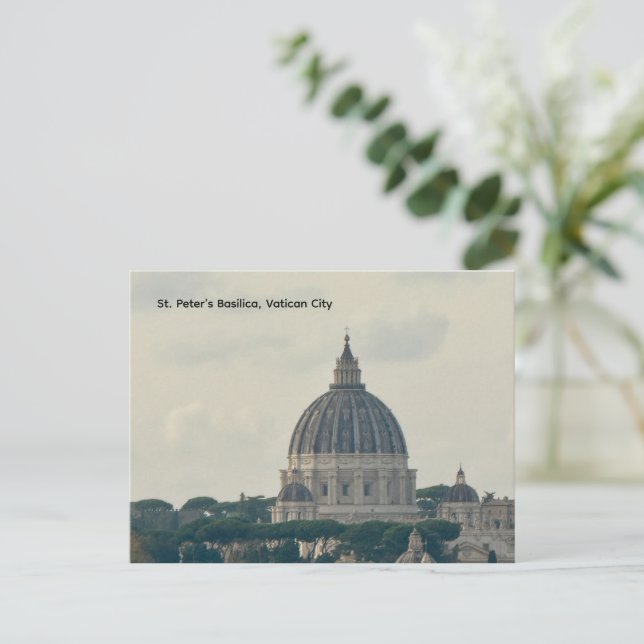 Sankt Peters basilika, Vatikanstaten Vykort (Stående Fram)